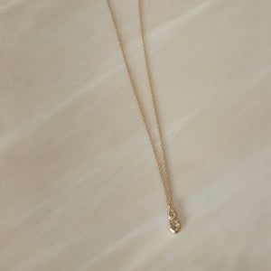 Sugar & Spice CZ Drop Necklace