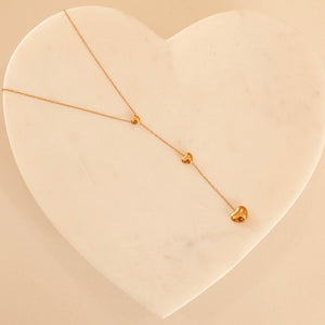 Fall In Love Heart Drop Necklace